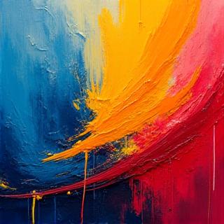 Arte abstracto colorido