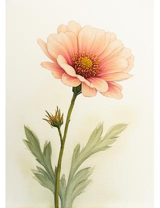 Arte floral delicado